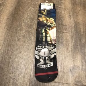 Baby Yoda Mandalorian Wars 2 Pairs Socks Size 6-12